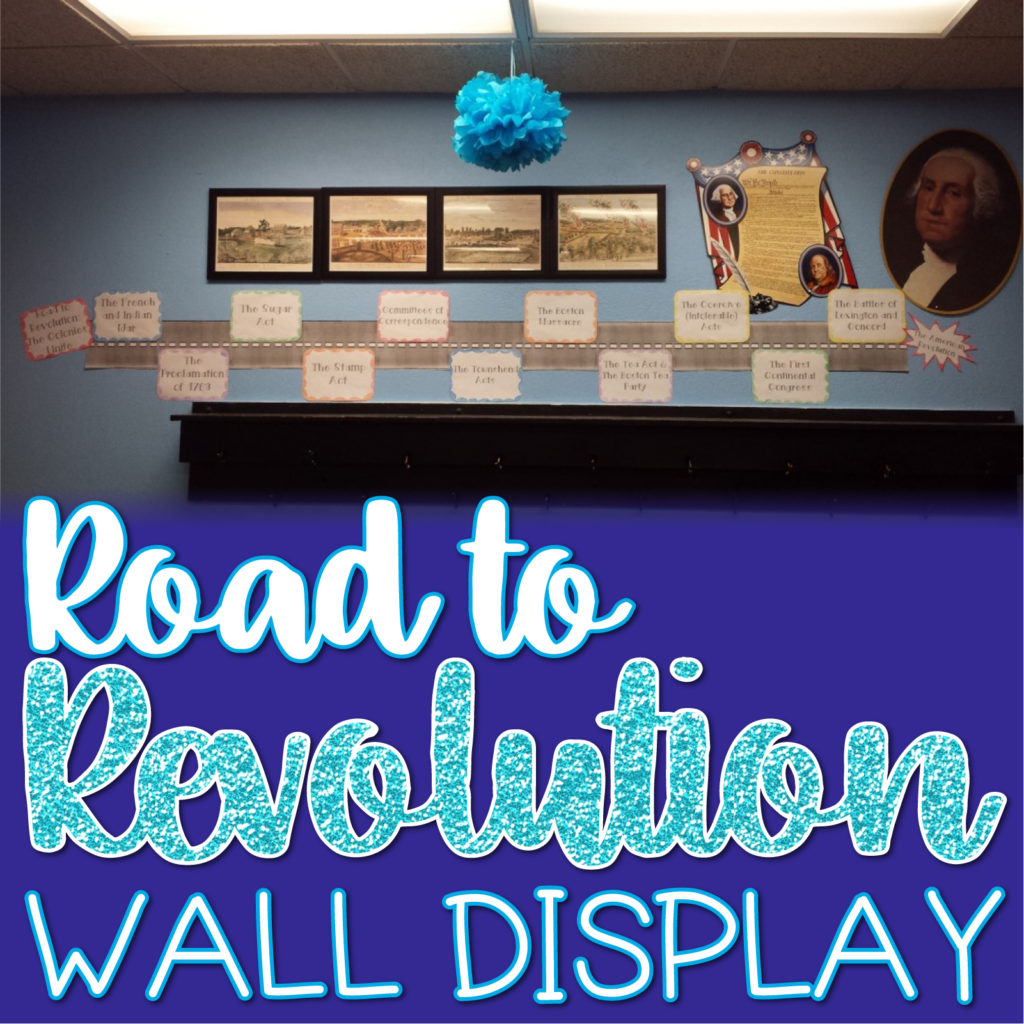 Road to Revolution wall display