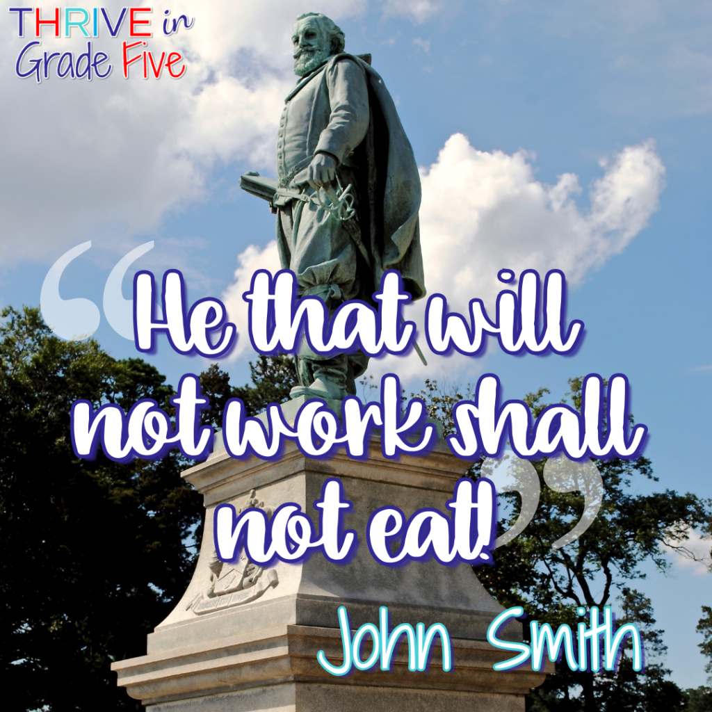 Teaching About Jamestown and John Smith