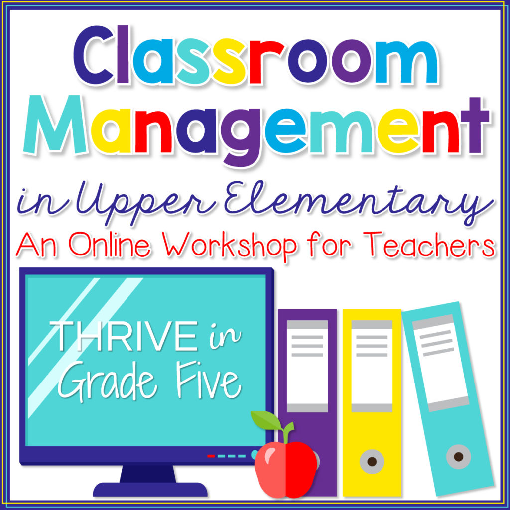 classroom management in upper elementary