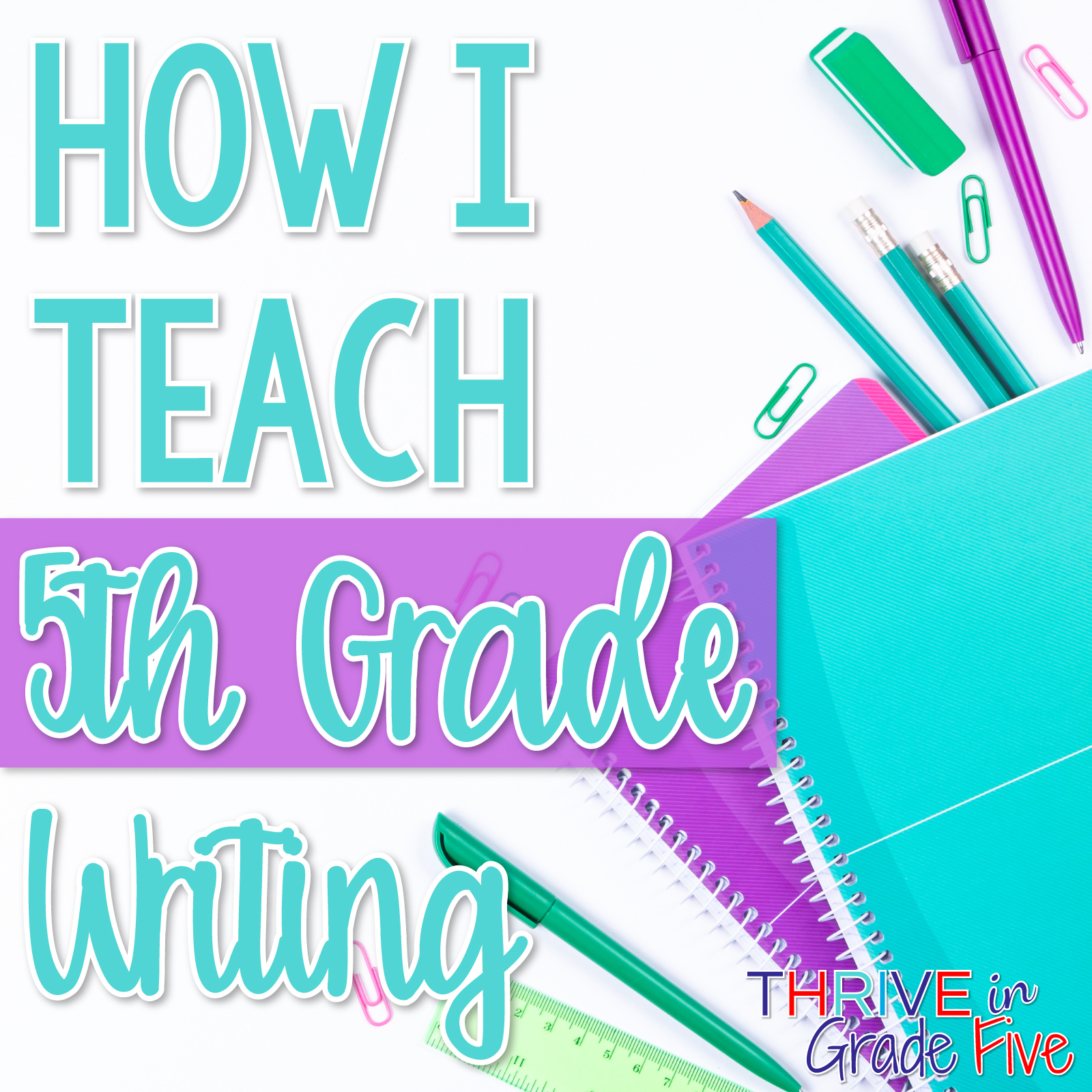 creative writing lessons for 5th grade