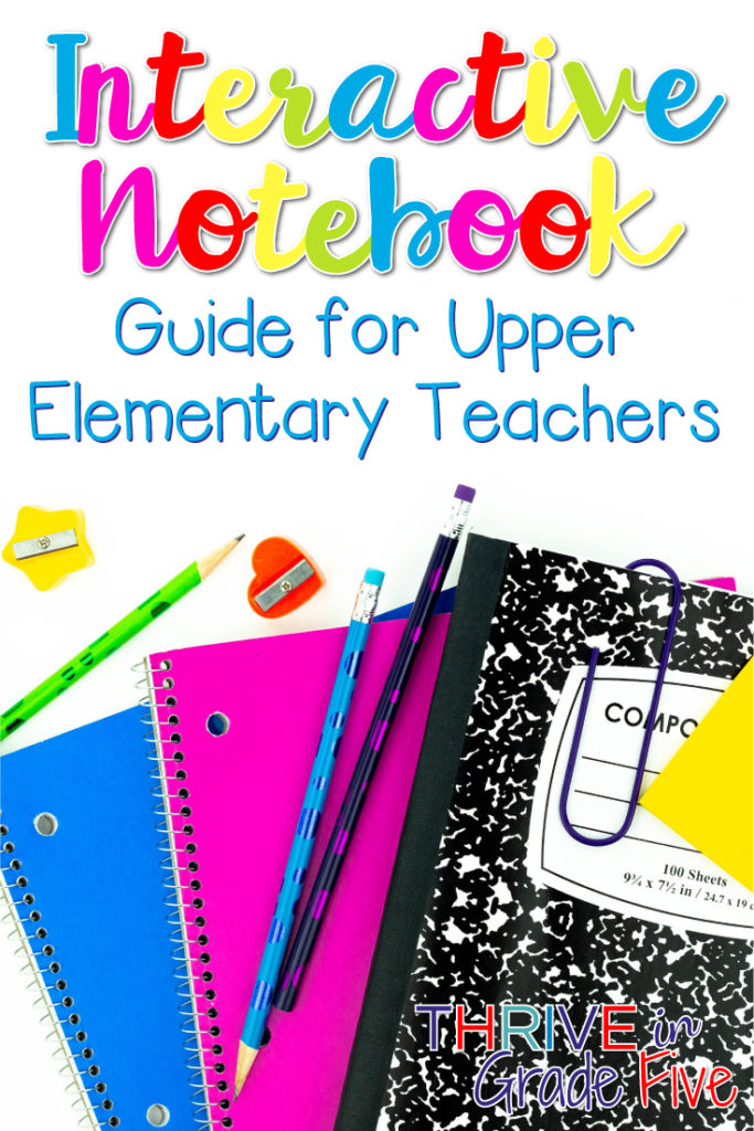 interactive notebooks ideas and management