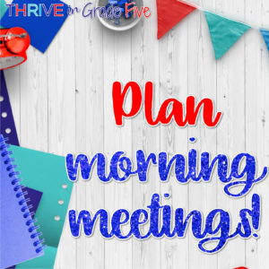 remote learning morning meetings