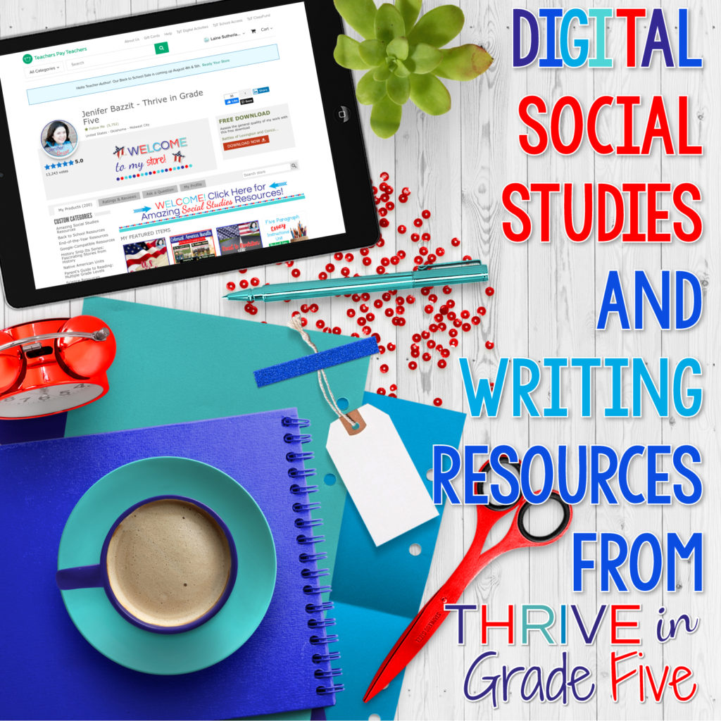 Digital Social Studies and Writing Resources