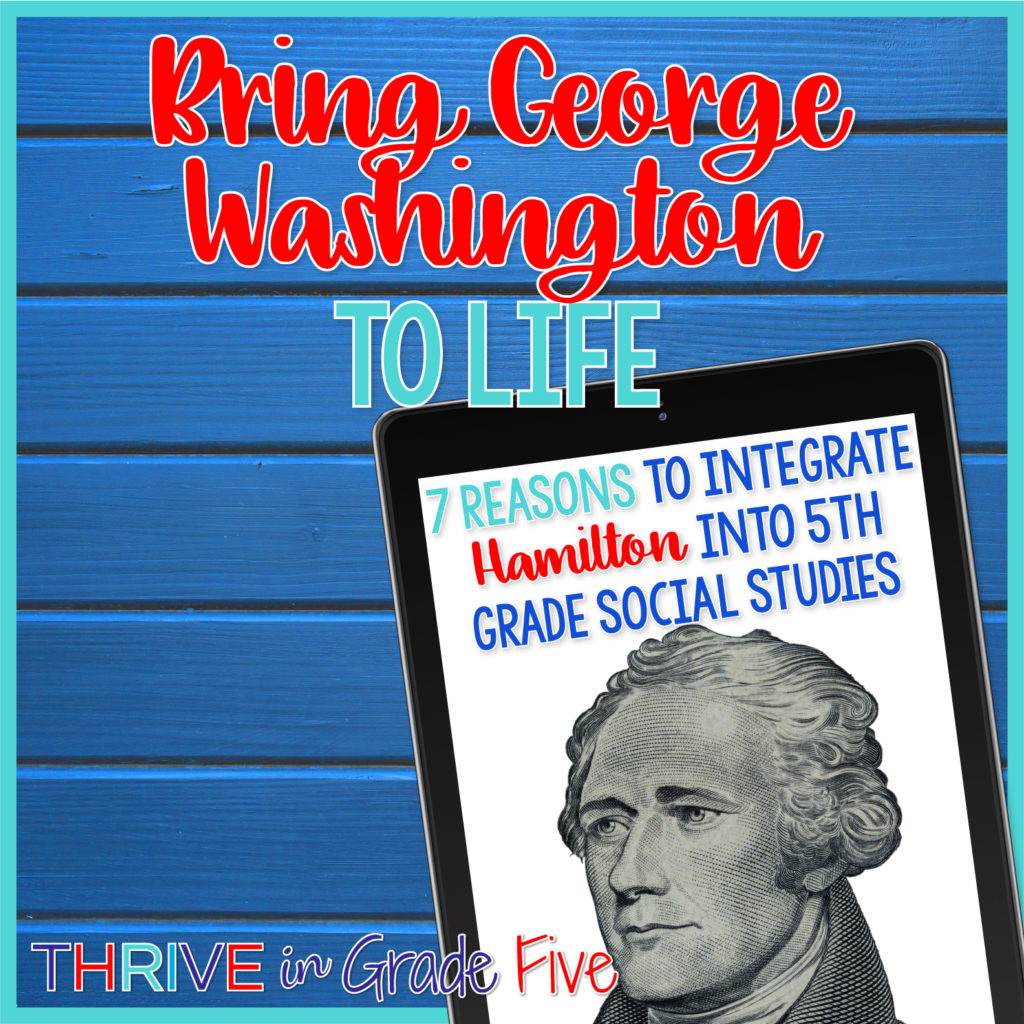 George Washington's role in the Hamilton Musical