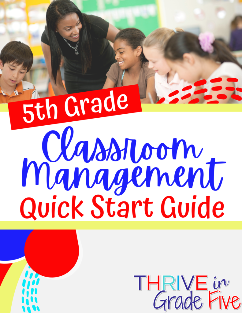 5th Grade Classroom Management Guide