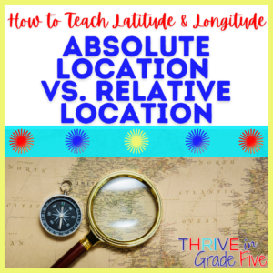 latitude and longitude - absolute location vs. relative location