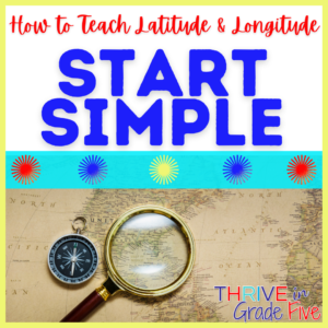 Latitude and Longitude lessons - start simple