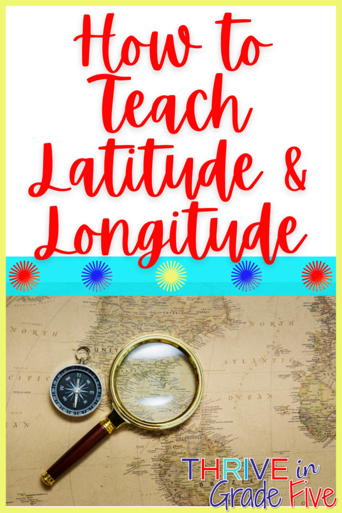 How to teach latitude and longitude