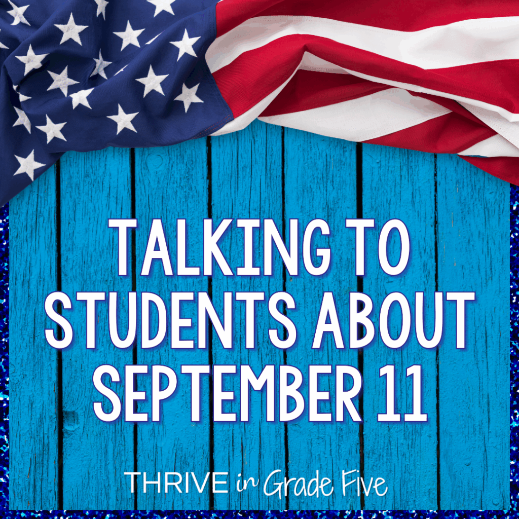 Talking to 5th graders about 9/11