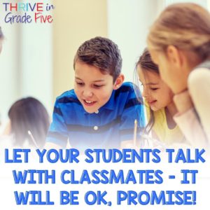 Make social studies class more social! - Let them talk!