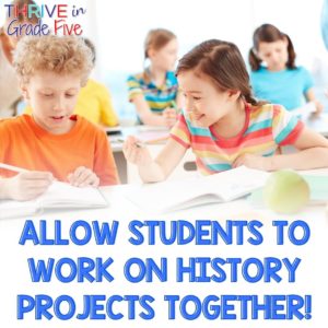 Make social studies class more social - work on history projects together