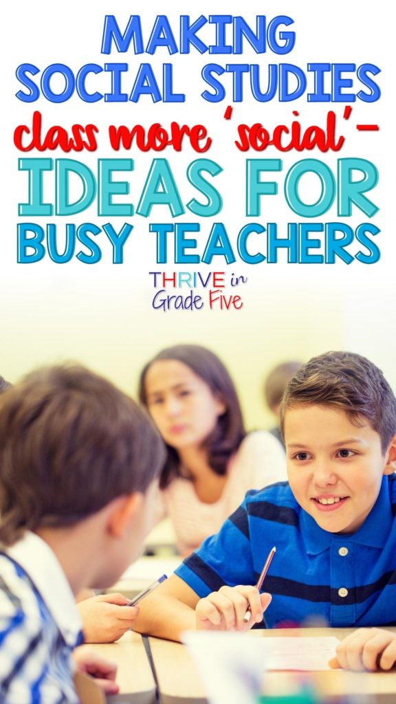Make social studies class more social!