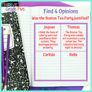 Make Social Studies More Social - Interactive Notebook Activity example