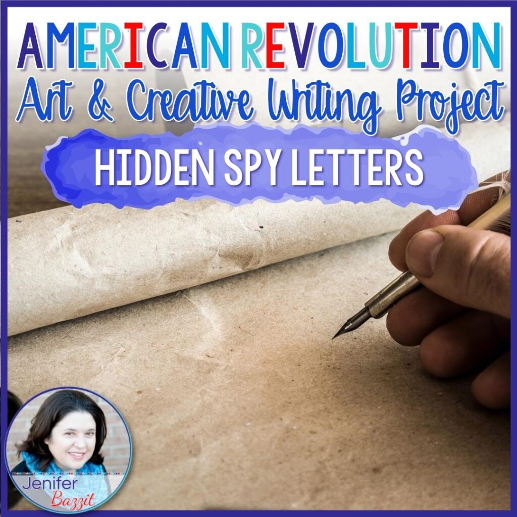 Spy Letters project for 5th grade