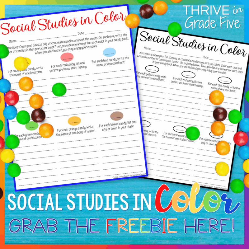 How to Start the Year in 5th Grade Social Studies - Thrive in Grade Five