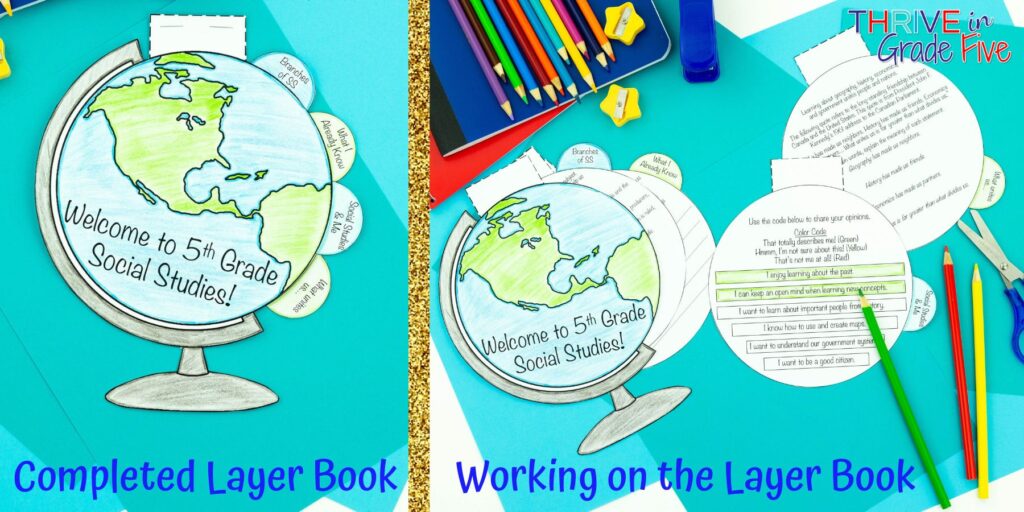 5th grade social studies class welcome activity