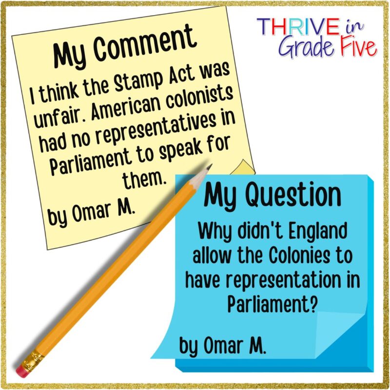 Easy Ideas for 5 Minute Social Studies Activities - Thrive in Grade Five
