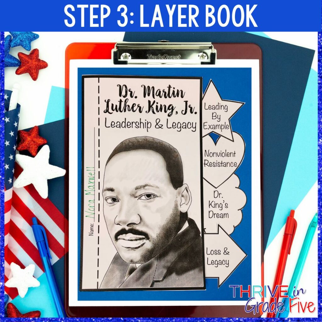 Martin Luther King, Jr Layer Book