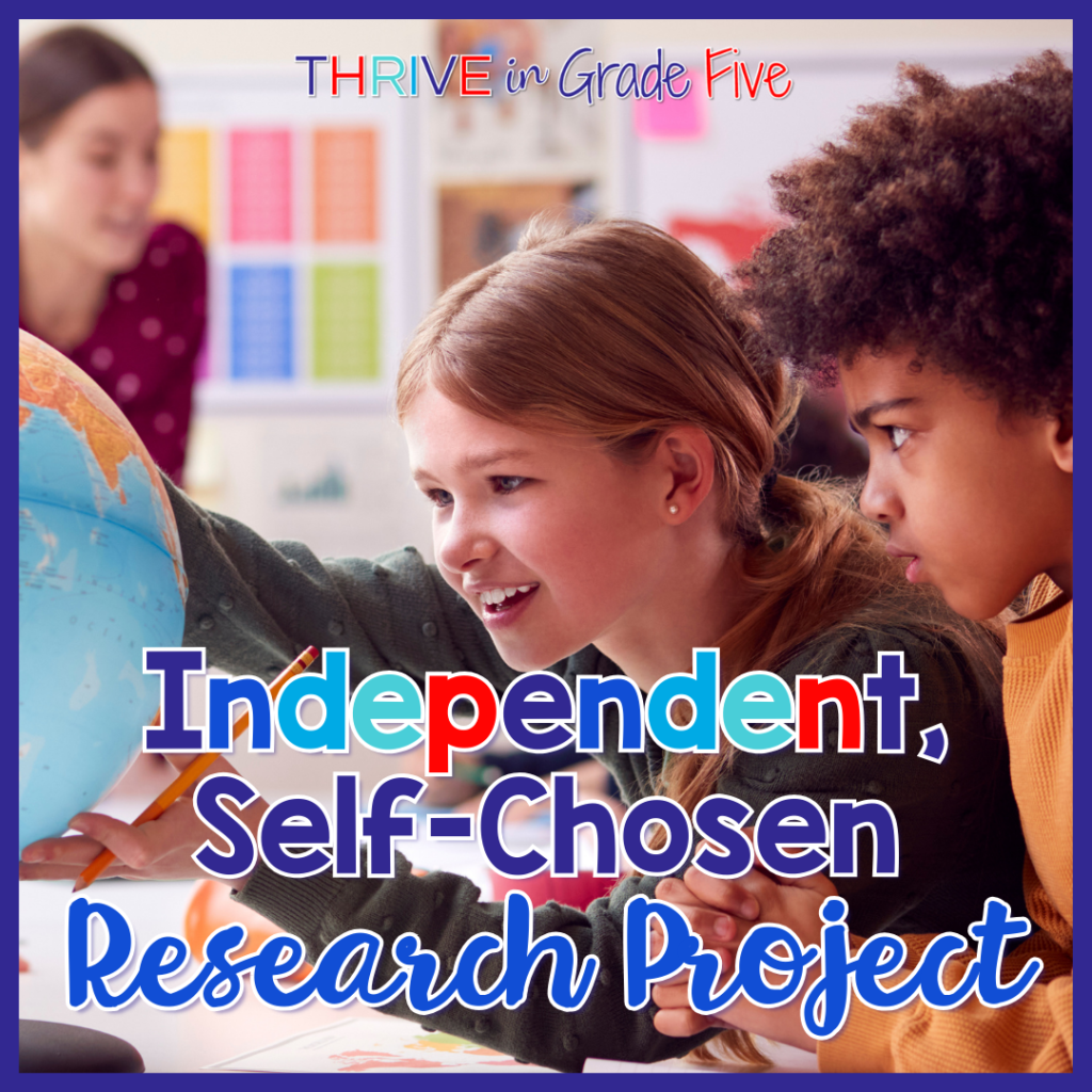 early finishing students might want to work on an independent research project