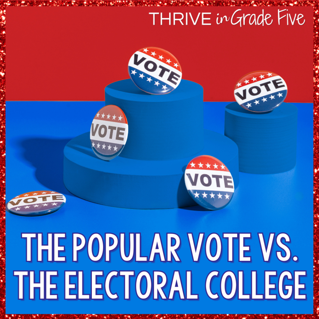 electoral college votes vs. popular vote