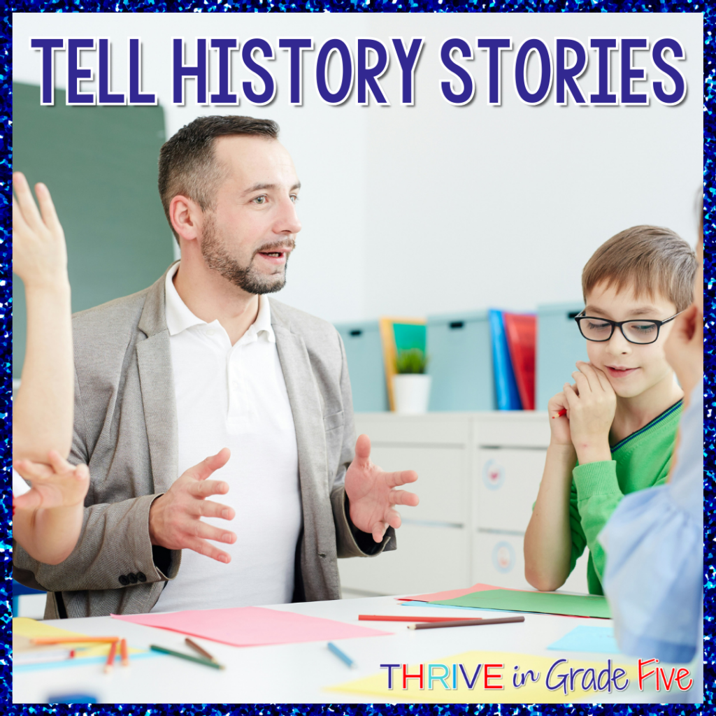Teach social studies in 30 minutes or less by telling history stories