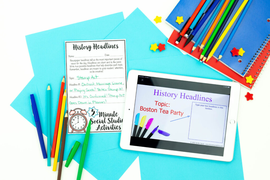 activities for students who finish class early
