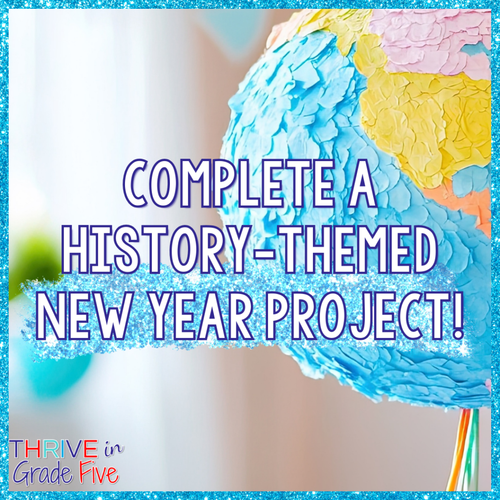 New Year Project for 5th Graders