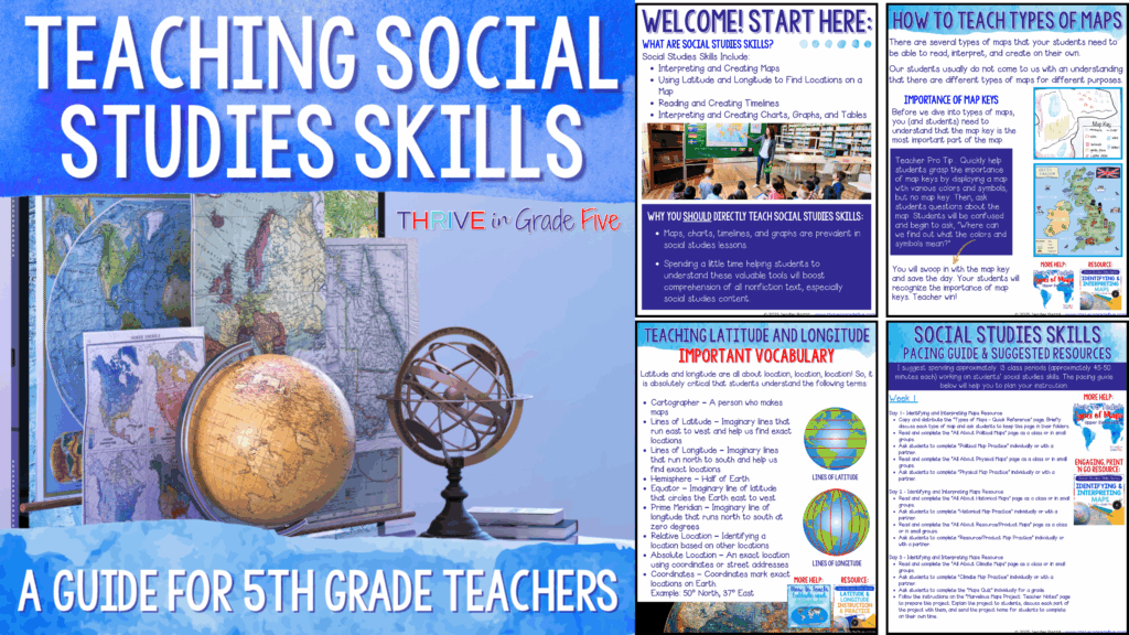 Teaching 5th Grade Social Studies Skills