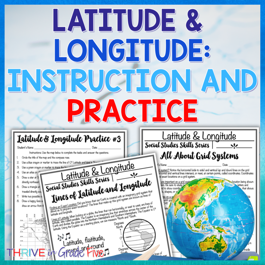 Practicing geography - Latitude and longitude